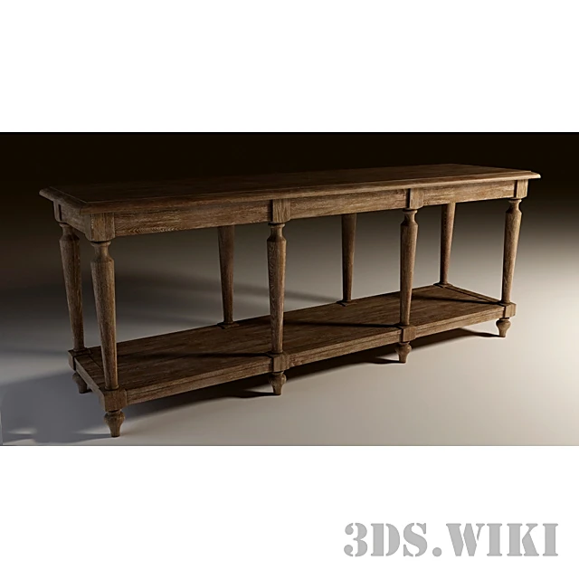 Classic Wood Console Table