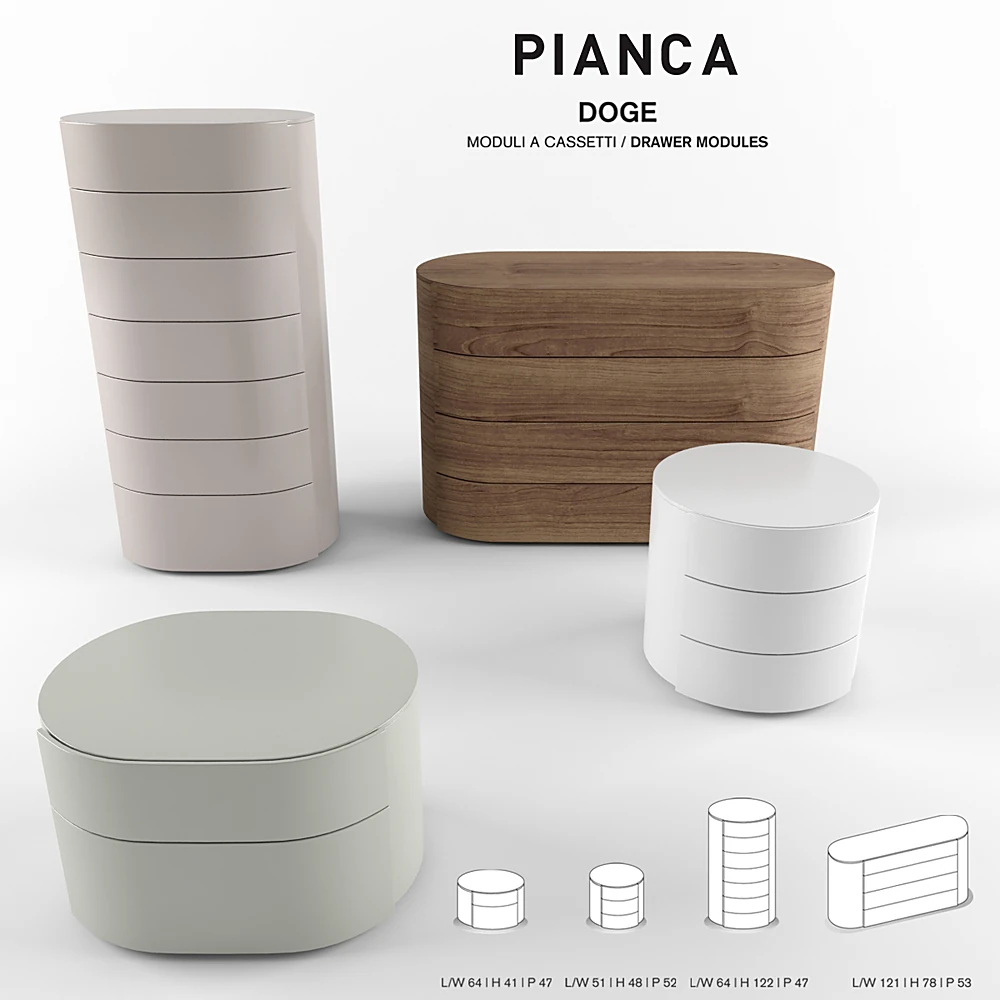 Drawer Modules DOGE by Pianca