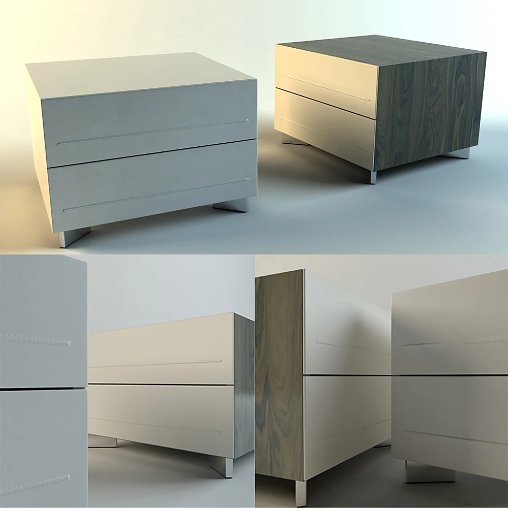 Comodino Moderno in Legno DYNO