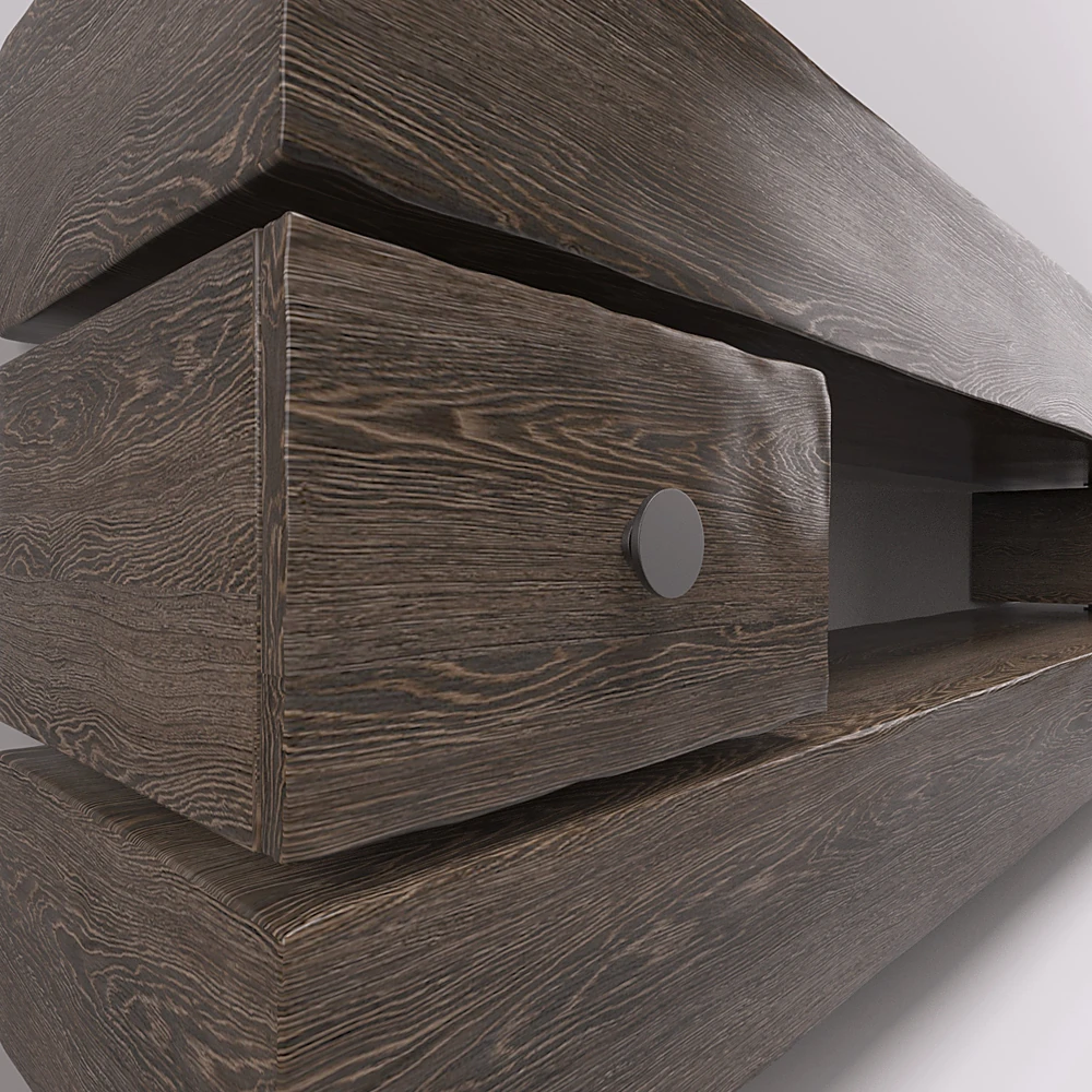 Console with Modern Wooden Design (3)