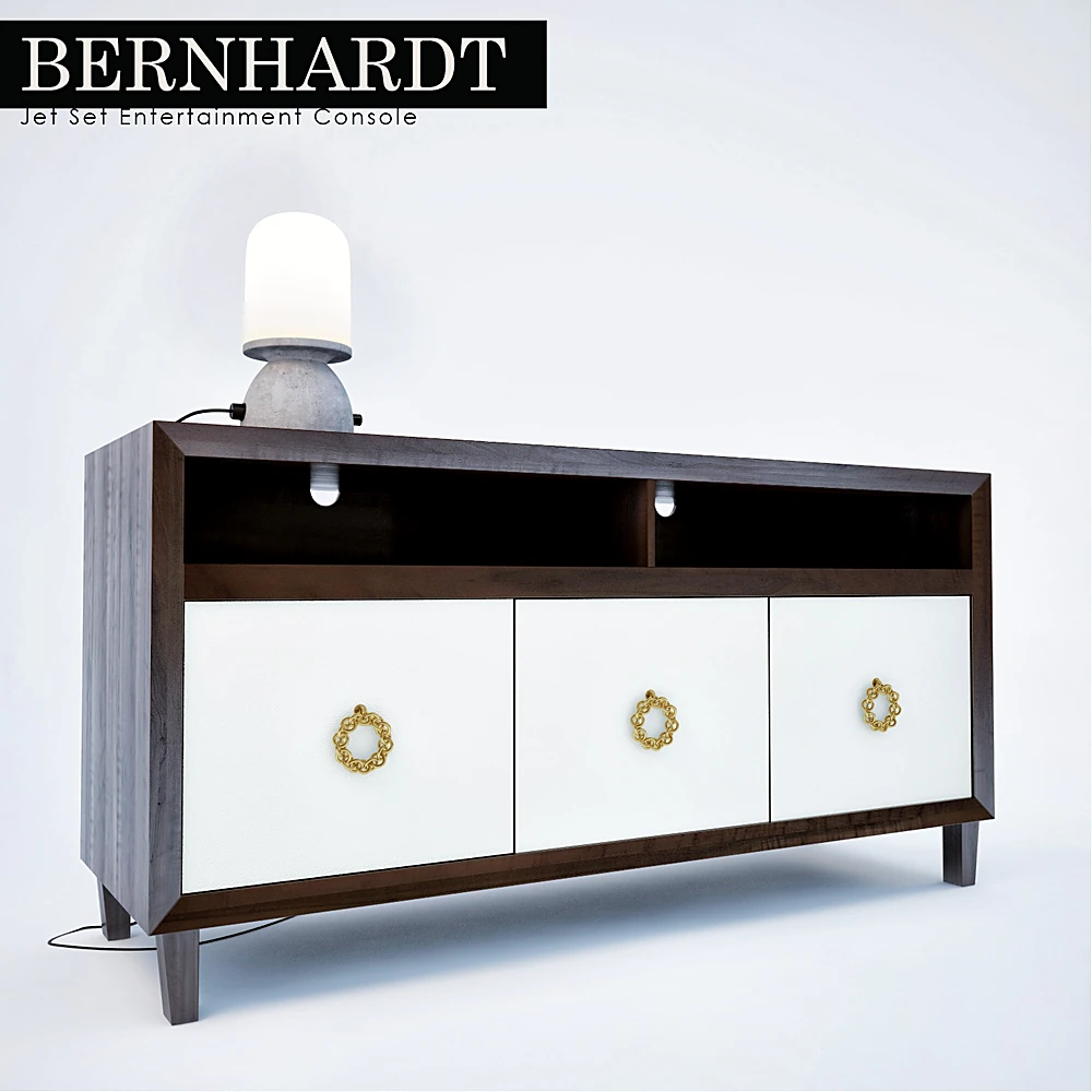 Entertainment Console Jet Set by Bernhardt Furniture