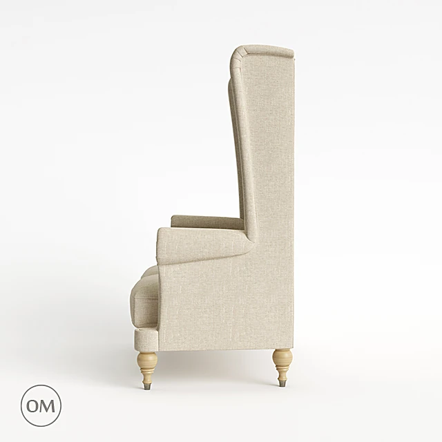 Classic High-back Loveseat with Tufted Back (3)