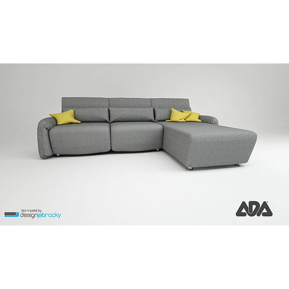 Sectional Sofa Navy by ADA