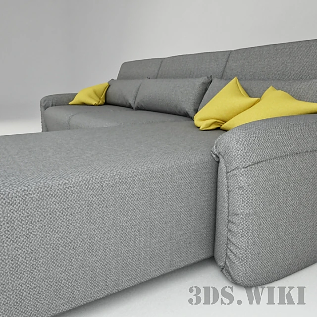 Sectional Sofa Navy by ADA (3)
