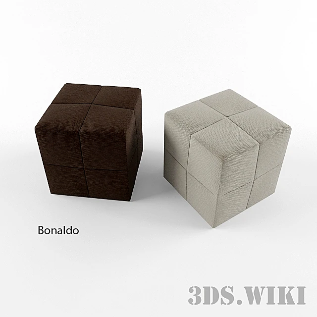 Ottoman Square Italian by Bonaldo