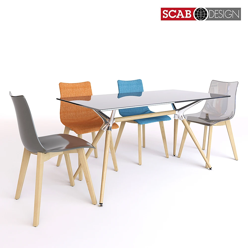 Dining Table and Chairs Designer by SCAB DESIGN