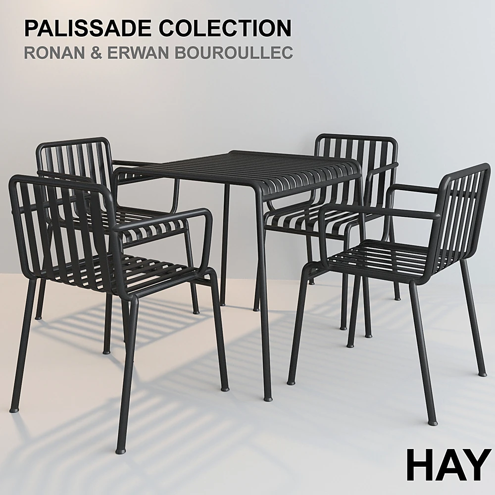 Dining Set Palissade Collection by HAY