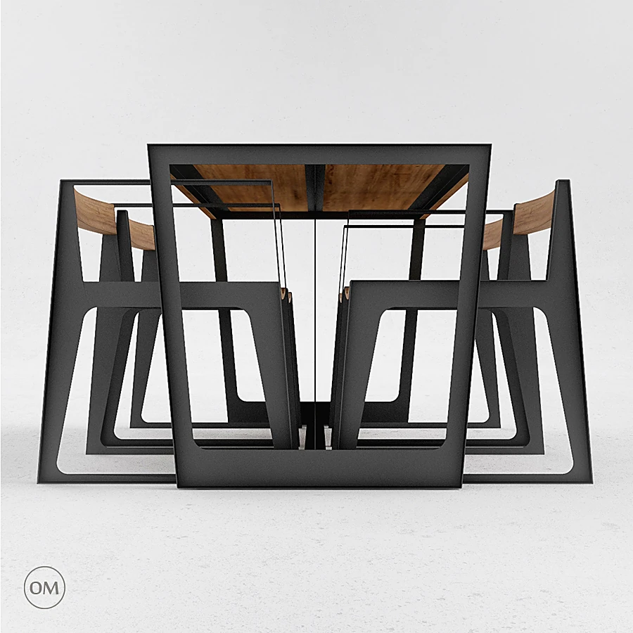 Dining Table Set A1 A2 A3 by ODESD2 (2)