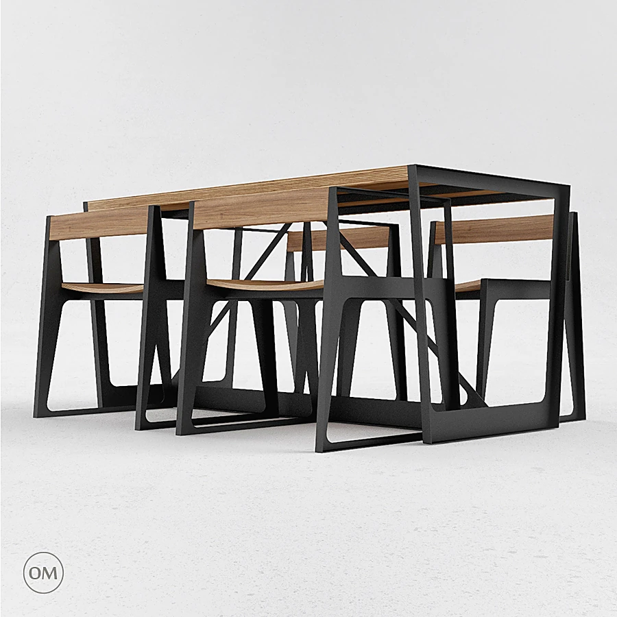 Dining Table Set A1 A2 A3 by ODESD2 (3)