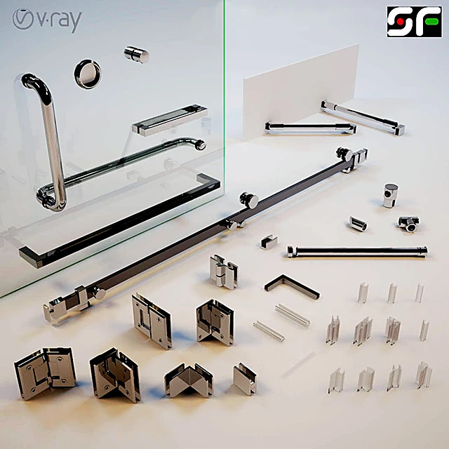 Decorative set / Shower cabin 1