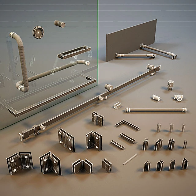 Decorative set / Shower cabin 2