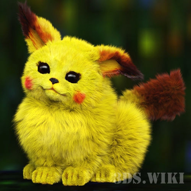 Pokemon Pikachu plush toy - Download the 3D Model (3004) | zeelproject.com