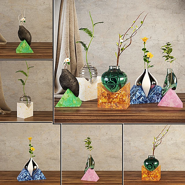 Plants / Vases / Decorative set 2