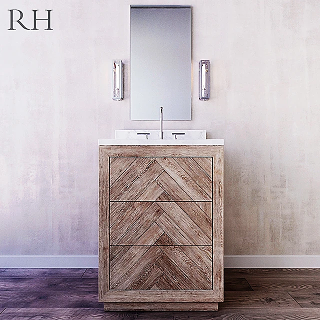 Bathroom Vanity Wooden by Restoration Hardware