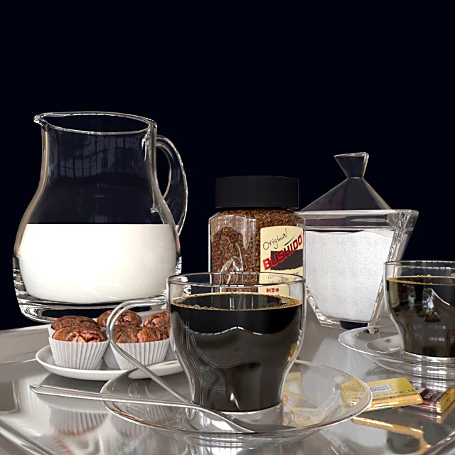 Decorative set / Food and drinks 2