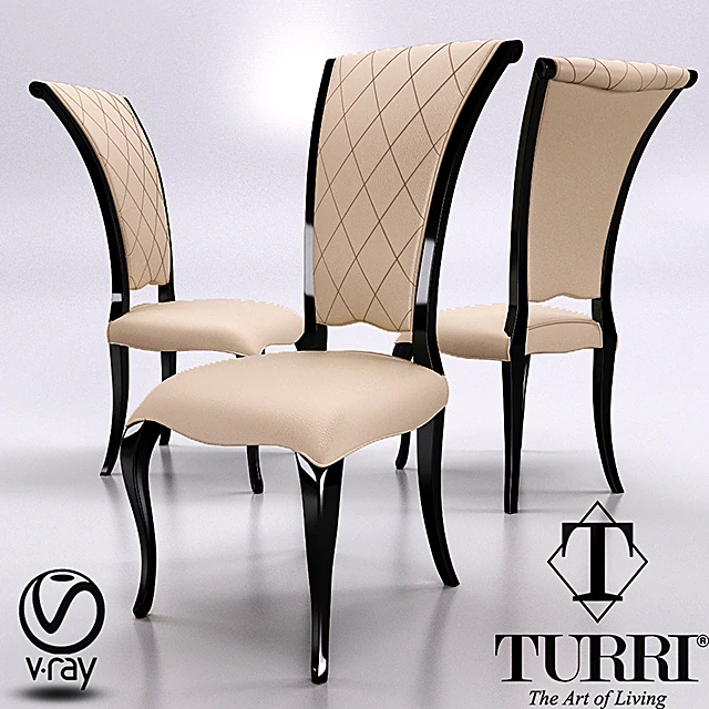 Elegant Dining Chair Classic by TURRI