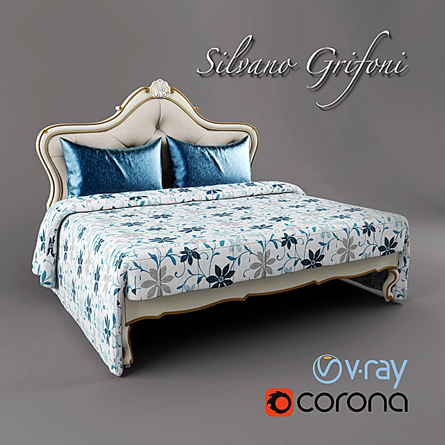 Bed SG-2496 by Silvano Grifoni (2)