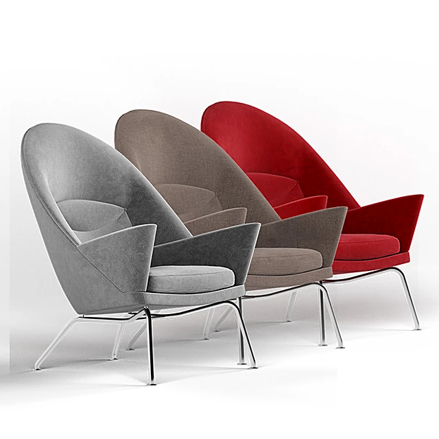 Sculptural Oculus Designer Armchair (2)