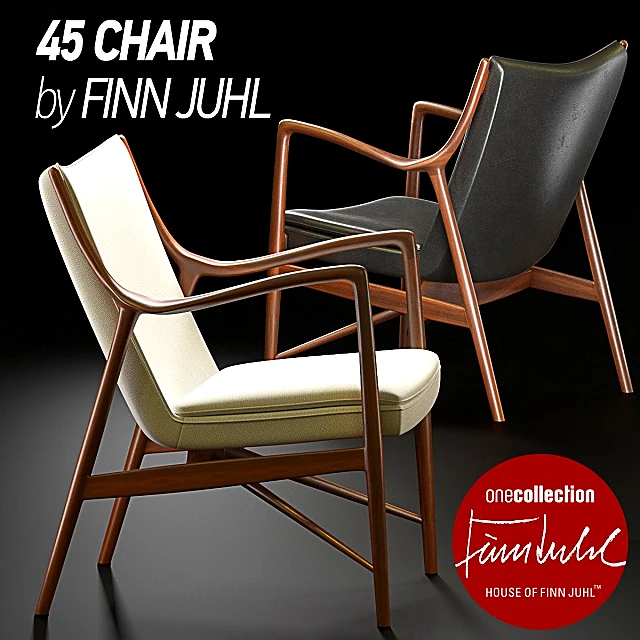Armchair 45 by Finn Juhl