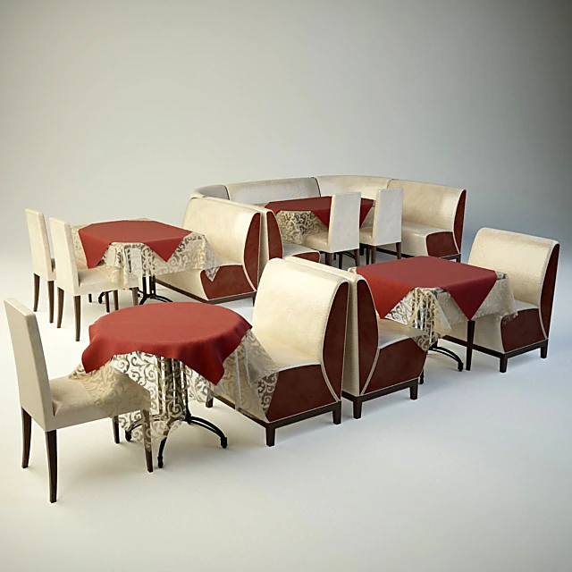 Classic Restaurant Furniture Set