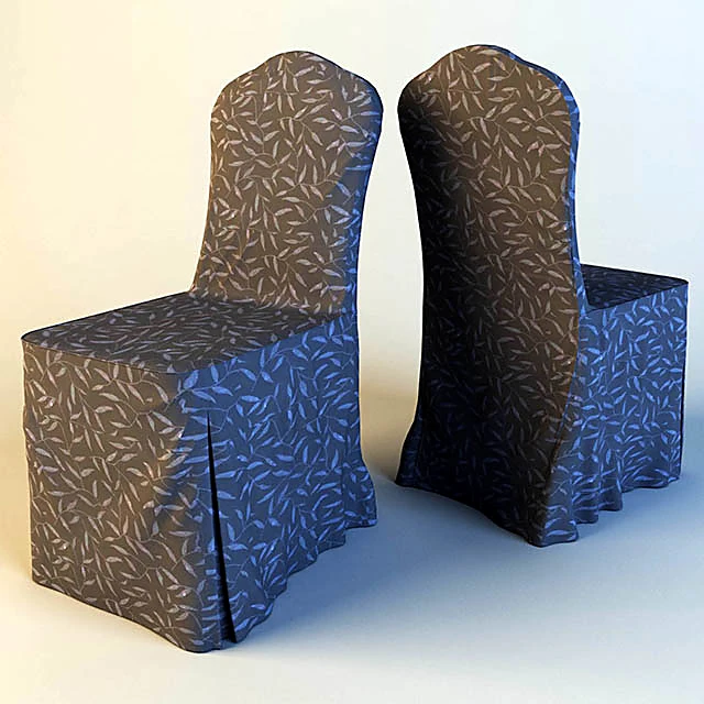 Patterned Fabric Chair Cover