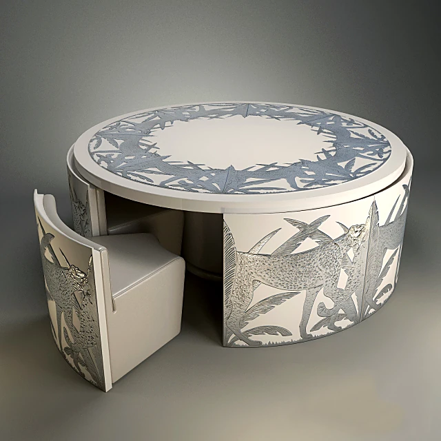 Dining Table Set Emma by Alchymia