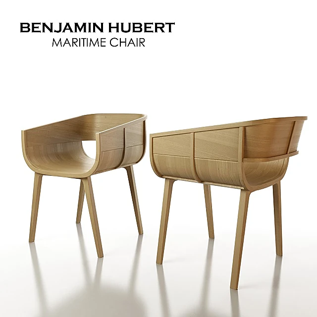 Chair Maritime Wooden by Benjamin Hubert