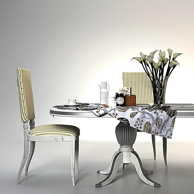 Dining Table Set Bizzotto by Bizzotto (2)
