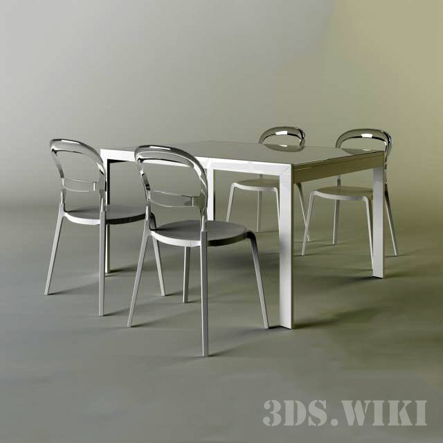 Стол + стулья 1