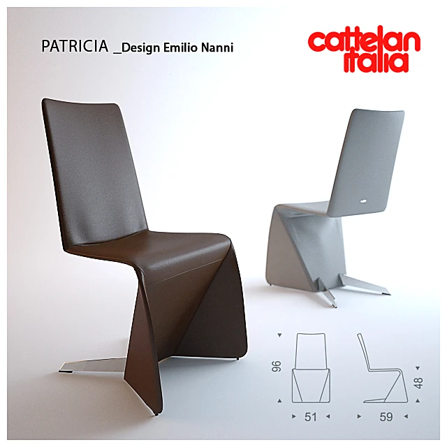 Chair Patricia by Cattelan Italia