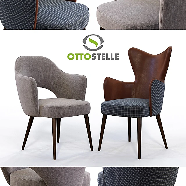 Chairs Fellini and Hardin by Ottostelle