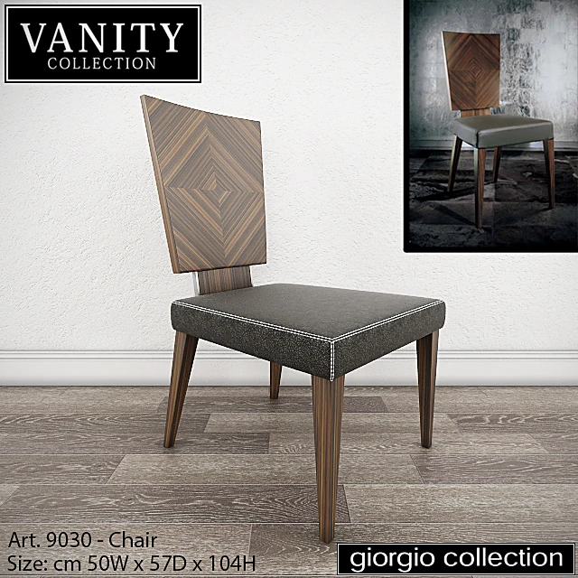 Chair Vanity - Art. 9030 by GIORGIO COLLECTION
