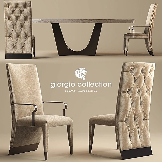 Dining Set Lifetime by Giorgio Collection