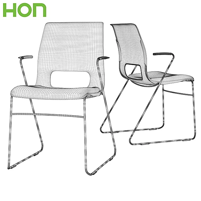 Stacking Chair High Density HMS1 by HON (2)