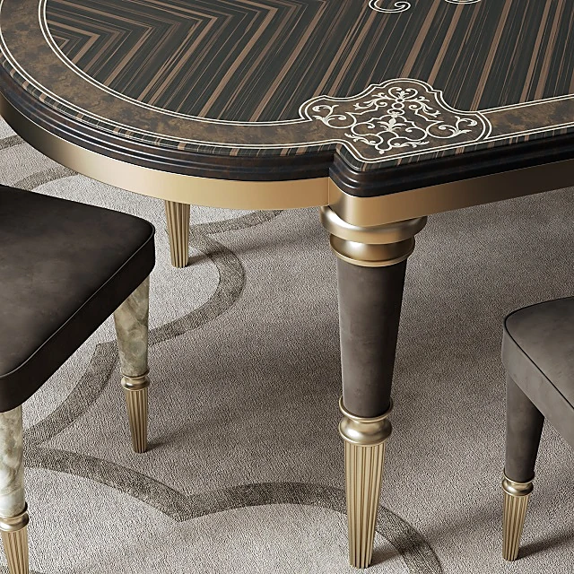 Dining Table Set LAYTON and MARION by Longhi (2)