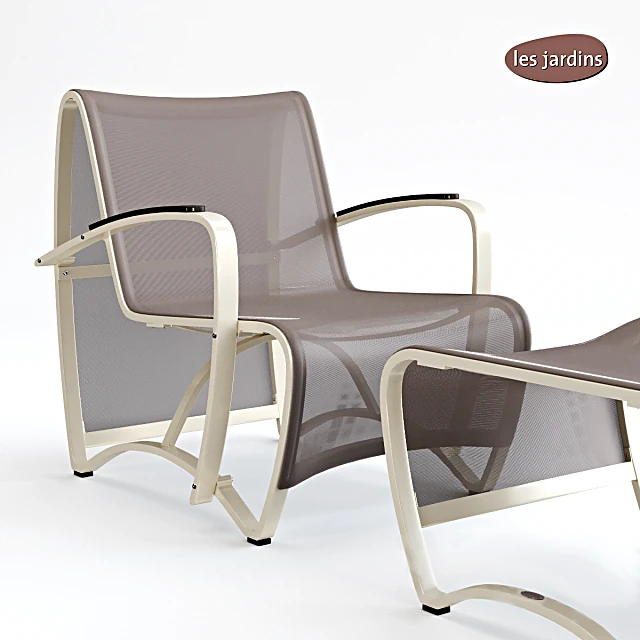 Outdoor Lounge Set Lea Jardin Siege Set by Les Jardins (2)