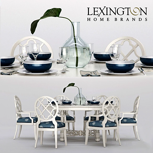Dining Set KNAPTON HILL and MILL CREEK ARM by Lexington