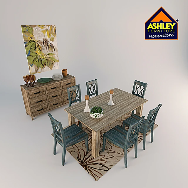 Dining Room Set by Ashley Furniture (2)