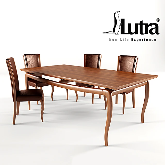 Dining Table and Chairs by Lutra