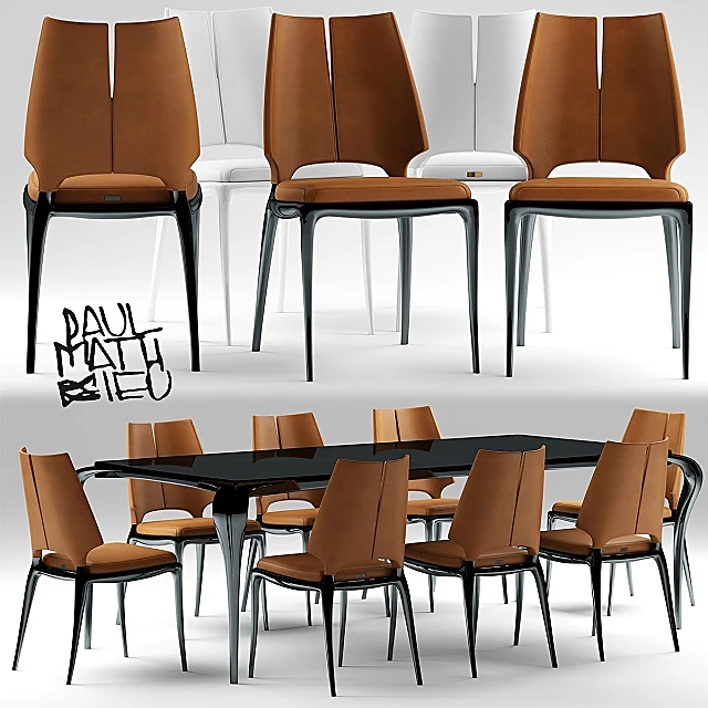 Dining Set Paul Mathieu by Luxury Living Group