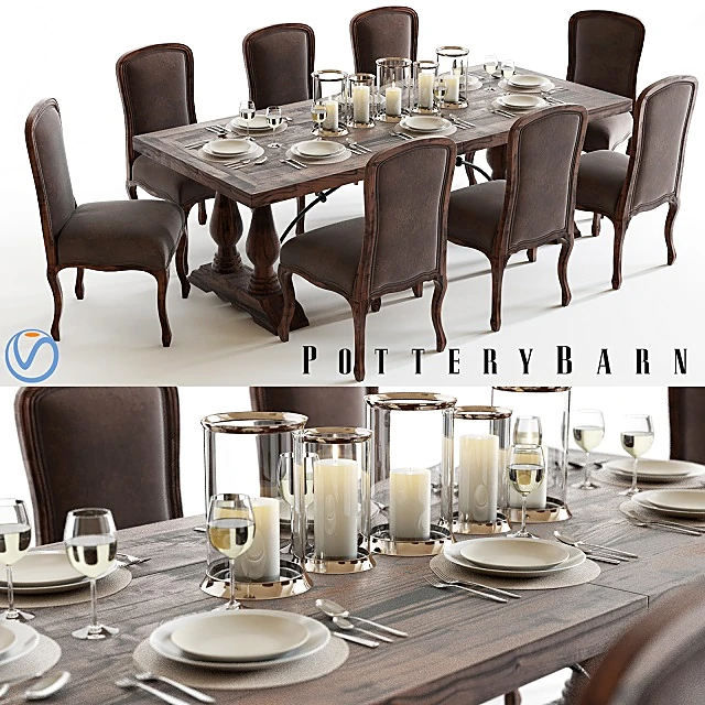 Dining Set Lorraine & Callahan by Pottery Barn