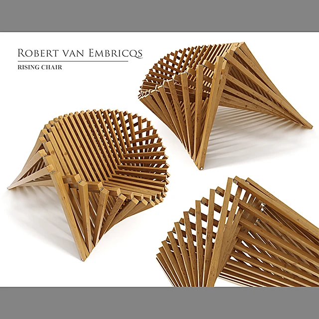 Chair Rising by Robert van Embricqs