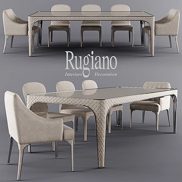 Dining Set Alexander, Viviane, Arianna by Rugiano