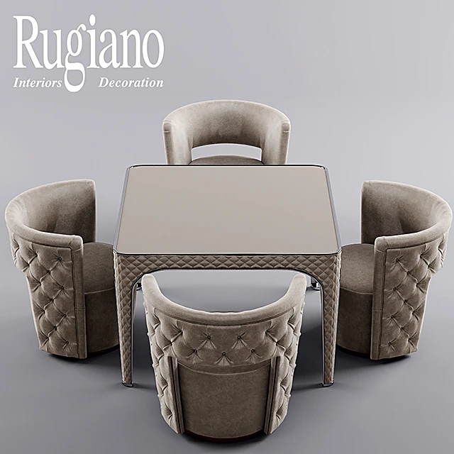 Dining Set Giotto by Rugiano