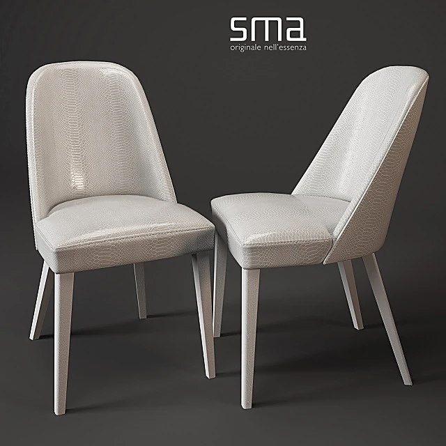 Modern Leather Chair Armonia by SMA (3)
