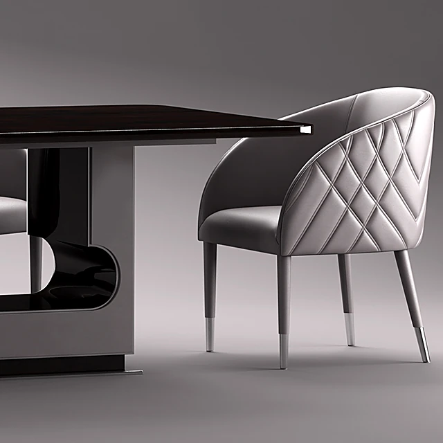 Dining Table and Chairs Set Amal by Smania (3)