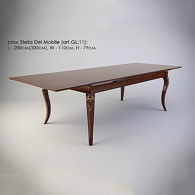 Dining Table Set GL11 by Stella Del Mobile (3)