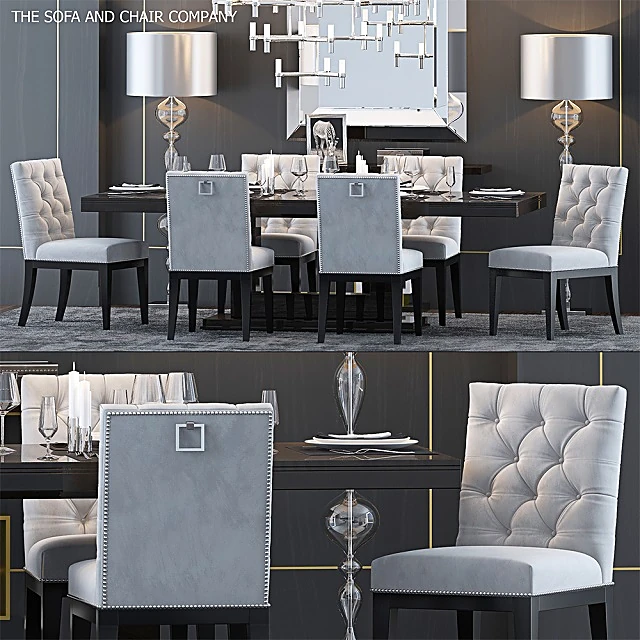 Dining Set 7 by The Sofa & Chair Company