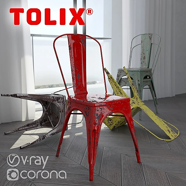 Kitchen Chair Tolix by Tolix