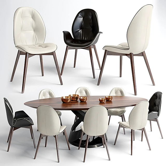 Dining Set Sorrento by Tonin Casa